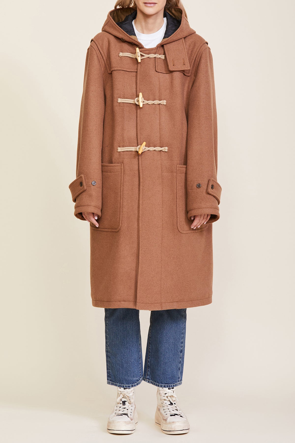 Toggle Coat - Camel
