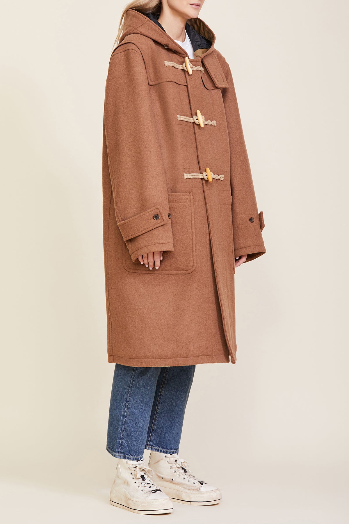 Toggle Coat - Camel