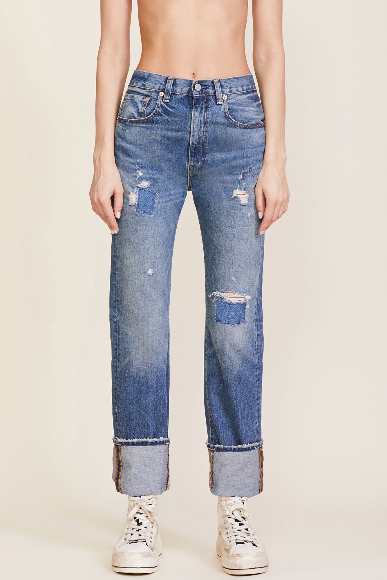 Sophie Jean Cuffed w/ Patch