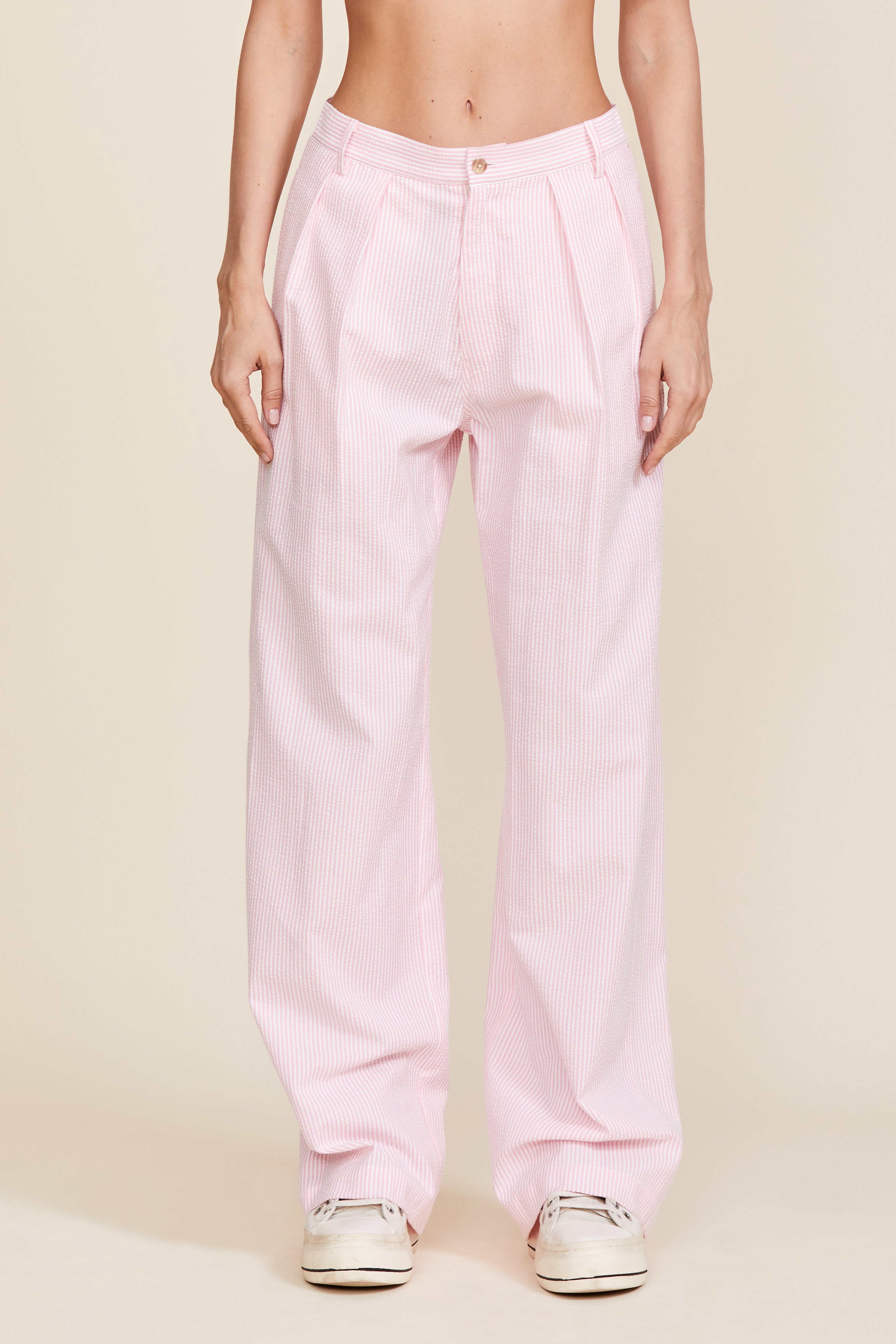 Double Pleat Wide Leg Pant – denimist