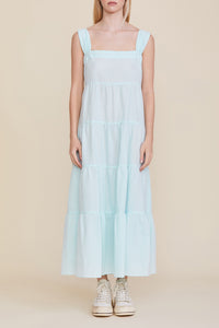 Tiered Maxi Dress - Turquoise