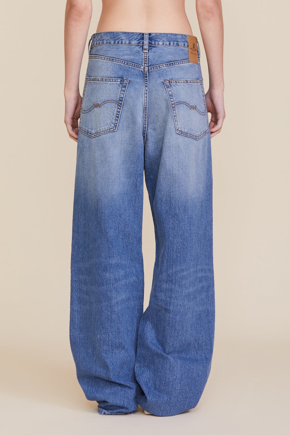 Teri Wide Leg Jean - Blake w/ Rips